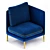 Elegance in Comfort: LA REDOUTE Armchair 3D model small image 1