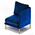 Elegance in Comfort: LA REDOUTE Armchair 3D model small image 2