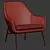 MoDRN Coastal Accent Chair 3D model small image 5