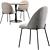 Elegant Dybvad Chair & Ringsted Table 3D model small image 2