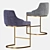 Modern Bar Stool - Stylish Seating Solution 3D model small image 2