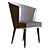 Elegant Chair Table Set 3D model small image 2