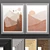 Modern Art Frame Set 3D model small image 1