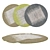 Round Rugs Set of 6 3D model small image 1