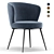 Elegant Richmond Chair 3D model small image 1