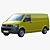 VW T5 LBW Cargo: Spacious and Practical 3D model small image 1