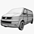 VW T5 LBW Cargo: Spacious and Practical 3D model small image 4