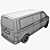 VW T5 LBW Cargo: Spacious and Practical 3D model small image 5