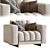 Harmony Armchair: Perfectly Balanced Comfort 3D model small image 1