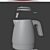 TurboRed Electric Kettle with Subdivision Ready Design 3D model small image 5