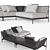 Gloster Grand Weave Modular Sofa 3D model small image 2