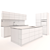 Sleek Kitchen Design: Spline Geometry, Textures & Unwrapping 3D model small image 5