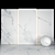Elegant White Calacatta Marble 3D model small image 1