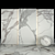 Elegant White Calacatta Marble Tiles 3D model small image 1