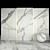 Elegant White Calacatta Marble Tiles 3D model small image 2