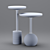 Crafted Geometry: Monterrey Tables 3D model small image 9