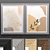 Modern Art Frame Collection 3D model small image 1