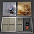 Modern Interior Set: 4 Paintings 3D model small image 3