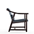 Elegant Mandarin Lounge Chair 3D model small image 2
