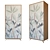 Floral Print Wardrobe: Compact and Stylish 3D model small image 2