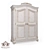 Luxury Handcrafted Wardrobe: Nicole Romano Home 3D model small image 1