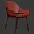 Stylish and Comfy Haley Chair 3D model small image 5