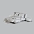 Elegant Comfort: Poliform Bed 3D model small image 6