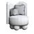 Elegant Peonia Armchair 3D model small image 4