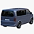 VW Multivan T5: Spacious 7-Seater Van 3D model small image 3