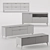 SK Design Olson ST TV Stand 3D model small image 4