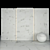 Elegant Afyon White Marble Collection 3D model small image 3