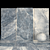 Elegant Alpin Black Marble Slabs 3D model small image 2