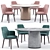 Sophisticated Lucylle Dining Set 3D model small image 6