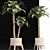 Egyptian Style Palm Tree Planter 3D model small image 3