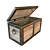 Rustic Loft Style Chest 3D model small image 2