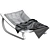 Levo Beech Baby Rocker: Stylish and Comfortable 3D model small image 9