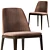 Elegant Poliform Grace Chair 3D model small image 2