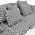 Delavega Sofa A33: Stylish and Versatile Furniture 3D model small image 4