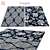 Vintage Floral Rug 126 3D model small image 1