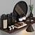 Luxury Bathroom Decor Set 3D model small image 4
