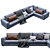 Alameda9 8 Leather Sofa 3D model small image 3