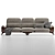 3Dmax Mid Century Sofa - Corona & Vray Render Model 3D model small image 2