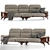 3Dmax Mid Century Sofa - Corona & Vray Render Model 3D model small image 4