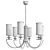 Elegant Kutek Lea Chandelier 3D model small image 2