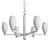 Elegant Julian Chandelier - 68 3D model small image 2