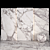 Elegant Arabescato Marble Slabs 3D model small image 2