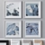 Multi-Color Glass Photo Frames Set 3D model small image 1