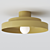 Modern Aluminum LED Ceiling Lamp 3D model small image 2