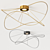 AXOLIGHT HOOPS Metal LED Ceiling Lamp 3D model small image 1