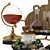 Fruit & Wine Set 3D model small image 5